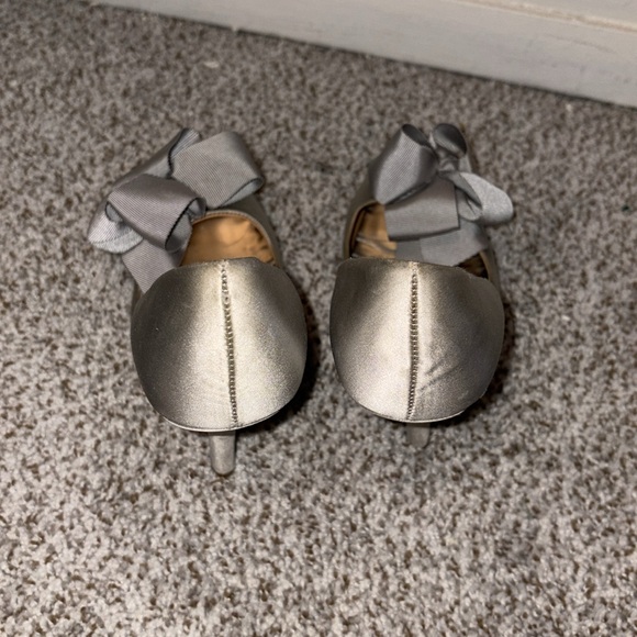 Mischa Badgley gently used formal heels. Worn in a wedding once. - Picture 3 of 4
